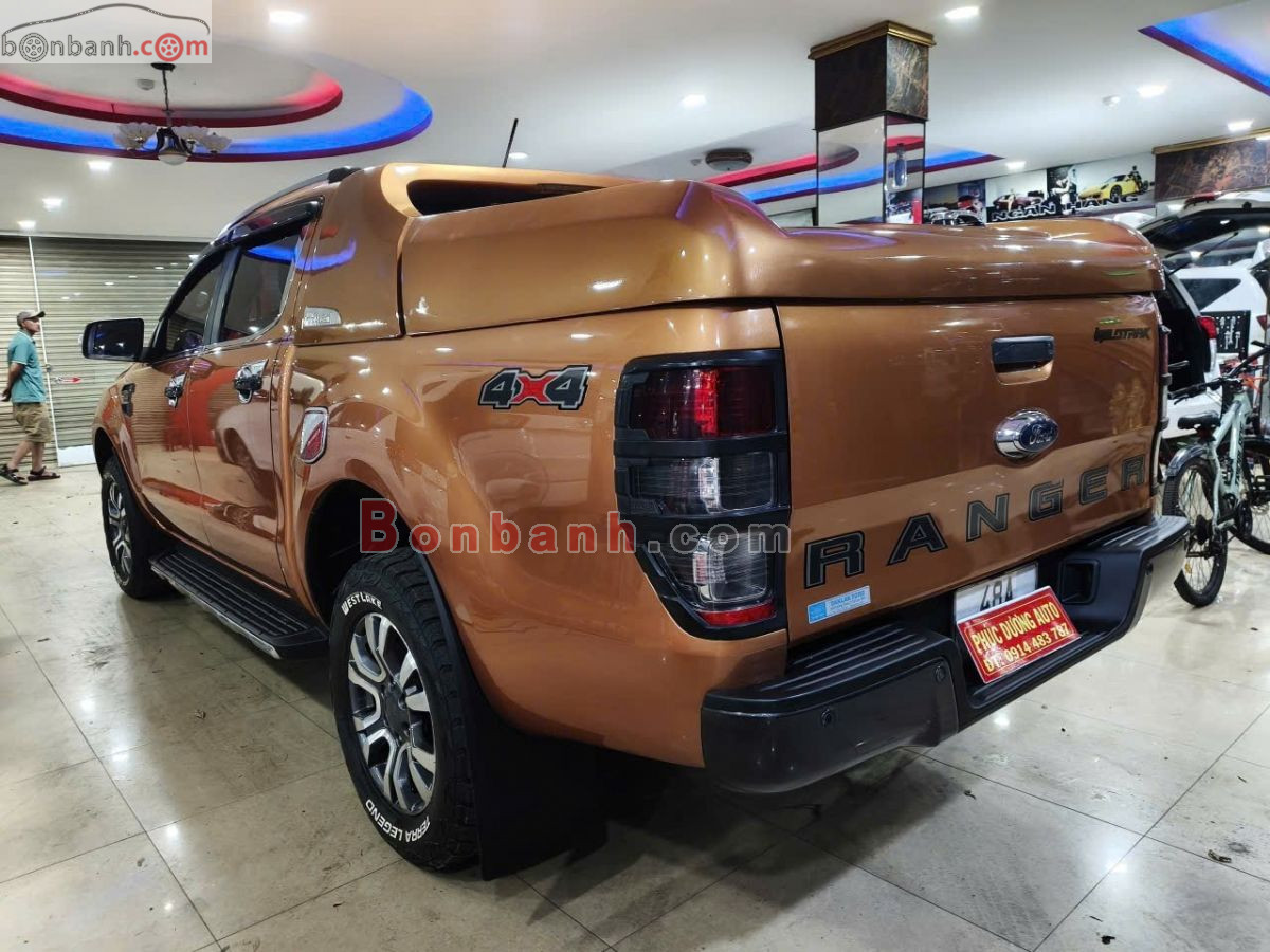 Bán ô tô Ford Ranger Wildtrak 2.0L 4x4 AT - 2018 - xe cũ