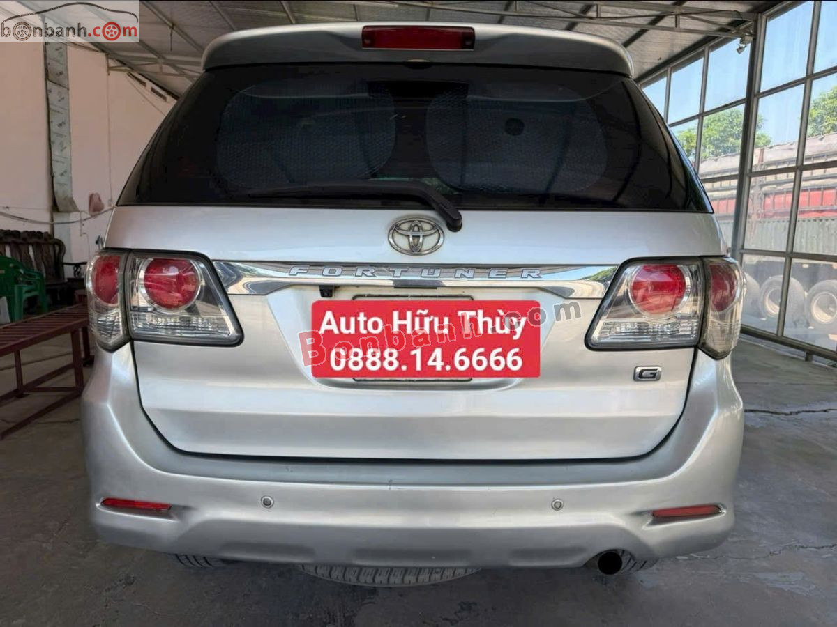 Bán ô tô Toyota Fortuner 2.5G - 2013 - xe cũ