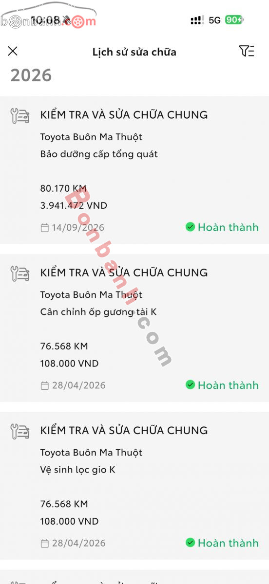Bán ô tô Toyota Vios 1.5G - 2017 - xe cũ