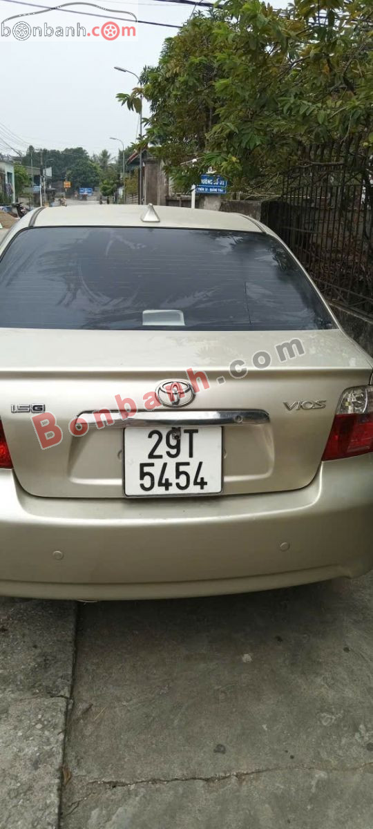 Bán ô tô Toyota Vios 1.5G - 2003 - xe cũ
