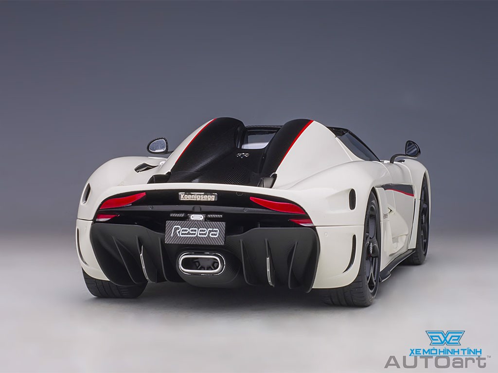 Xe Mô Hình Koenigsegg Regera 118 AUTOart  Trắng 