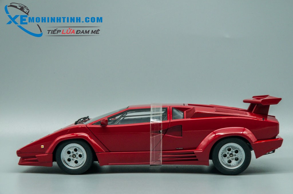 Xe Mô Hình Lamborghini Countach 25Th Anniversary Edition 1:18 Autoart (Đỏ)
