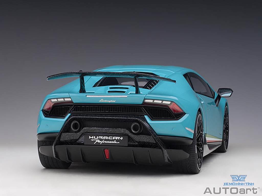 Xe Mô Hình Lamborghini Huracan Performante 1:12 Autoart ( Xanh BabyBlue )